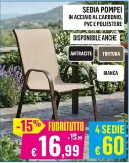 Satur SEDIA POMPEI offerta
