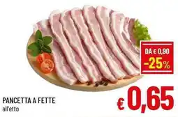 A&O PANCETTA A FETTE offerta