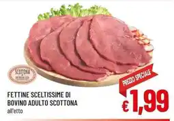 A&O Fettine sceltissime di bovino adulto scottona offerta