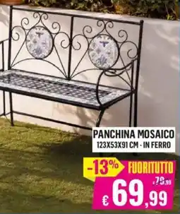 Satur PANCHINA MOSAICO offerta