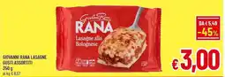 A&O Giovanni Rana Lasagne offerta