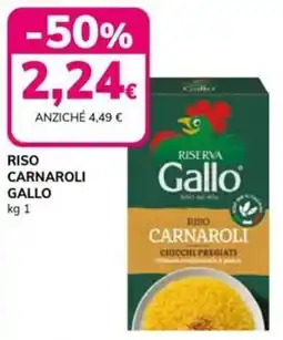 Basko Riso Carnaroli Gallo offerta