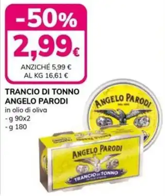 Basko Trancio di tonno Angelo Parodi offerta