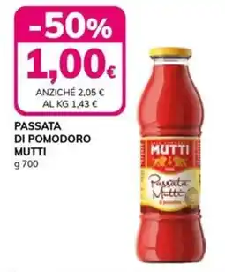 Basko Passata di pomodoro Mutti offerta