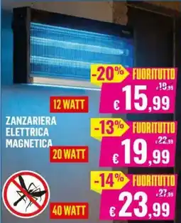 Satur ZANZARIERA ELETTRICA MAGNETICA offerta