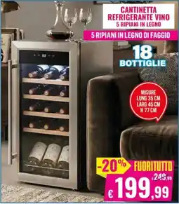 Satur CANTINETTA REFRIGERANTE VINO offerta