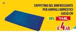 Satur TAPPETINO GEL RINFRESCANTE PER ANIMALI DOMESTICI offerta