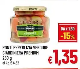 A&O PONTI PEPERLIZIA VERDURE GIARDINIERA PREMIUM offerta