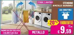 Satur STENDINO IN METALLO - RICHIUDIBILE offerta