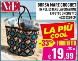 Satur Borsa Mare Crochet offerta