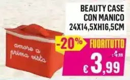 Satur BEAUTY CASE CON MANICO offerta