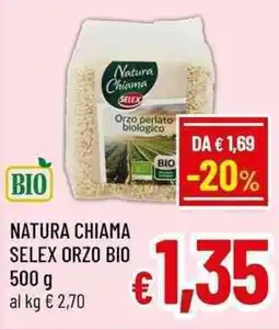 A&O Natura Chiama Selex Orzo Bio offerta