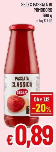 A&O Passata classica Selex offerta