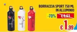 Satur Borraccia sport in alluminio offerta