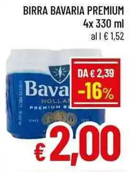 A&O Birra Bavaria Premium offerta