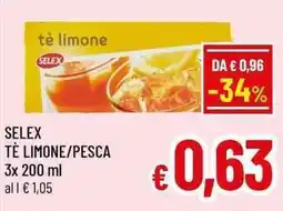 A&O SELEX TÈ LIMONE offerta