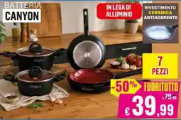 Satur BATTERIA CANYON offerta