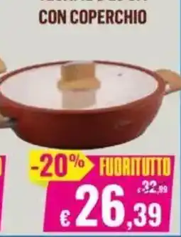 Satur Pentola con coperchio offerta