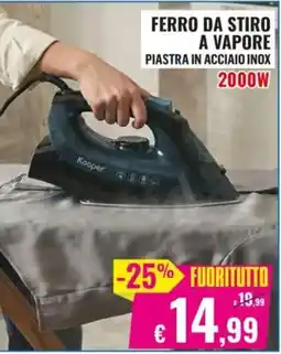 Satur Ferro da stiro a vapore Keoper offerta
