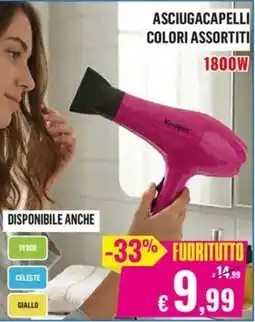 Satur Asciugacapelli Kooper offerta