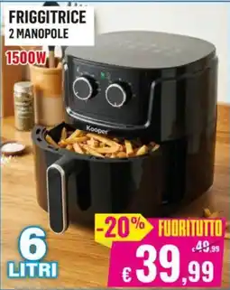 Satur Friggitrice Kooper offerta