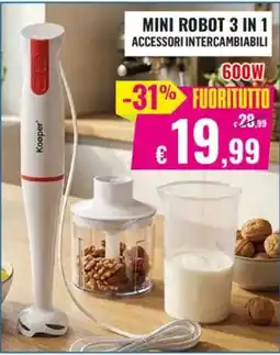 Satur MINI ROBOT 3 IN 1 offerta