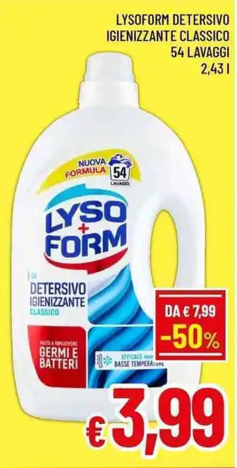 A&O LYSOFORM DETERSIVO IGIENIZZANTE CLASSICO offerta