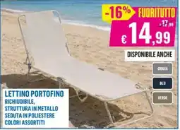Satur LETTINO PORTOFINO offerta