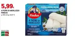 Basko 4 FIORI DI MERLUZZO FINDUS offerta