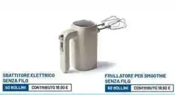 A&O SBATTITORE ELETTRICO SENZA FILO offerta