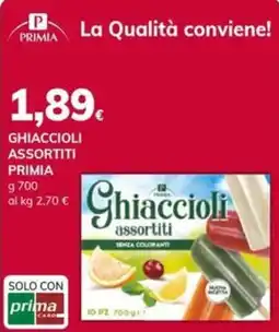 Basko Ghiaccioli assortiti PRIMIA offerta