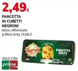 Basko Pancetta in cubetti Negroni offerta