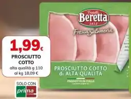 Basko Prosciutto Cotto Beretta offerta