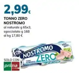 Basko Tonno Zero Nostromo offerta