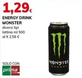 Basko ENERGY DRINK MONSTER offerta