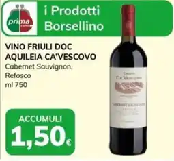Basko VINO FRIULI DOC AQUILEIA CA'VESCOVO offerta