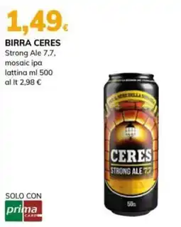 Basko Birra Ceres offerta