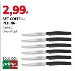 Basko SET COLTELLI PEDRINI offerta