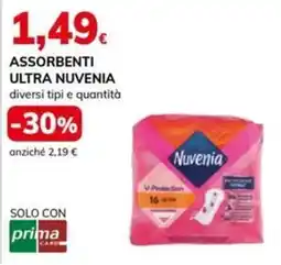 Basko Assorbenti Ultra Nuvenia offerta