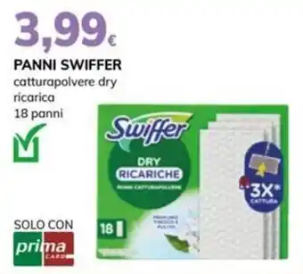 Basko PANNI SWIFFER catturapolvere dry ricarica offerta