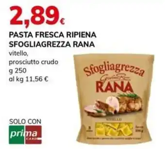 Basko Pasta fresca ripiena Sfogliagrezza Rana offerta
