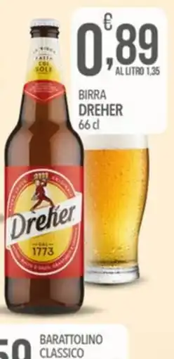 Iper Romagnolo Birra Dreher offerta
