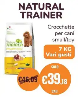 ZooPlanet Natural Trainer Crocchette per cani small/toy offerta