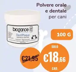 ZooPlanet biogance DentiPlaque offerta