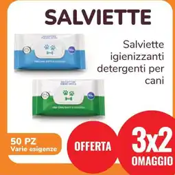ZooPlanet Salviette igienizzanti detergenti per cani offerta