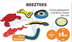 ZooPlanet Beeztees giochi galleggianti e da lancio estate per cani offerta