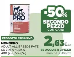 L´Isola dei Tesori MONOPRO ADULT ALL BREEDS PATE' offerta