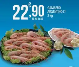 Iper Romagnolo GAMBERO ARGENTINO L1 offerta