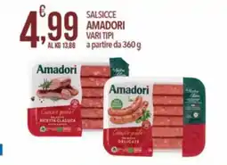 Iper Romagnolo Salsicce Amadori offerta