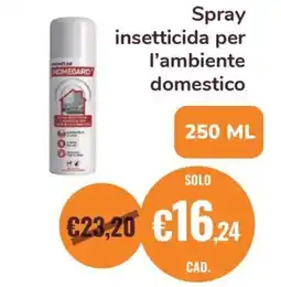 ZooPlanet Spray insetticida per l'ambiente domestico HOMEGARD offerta